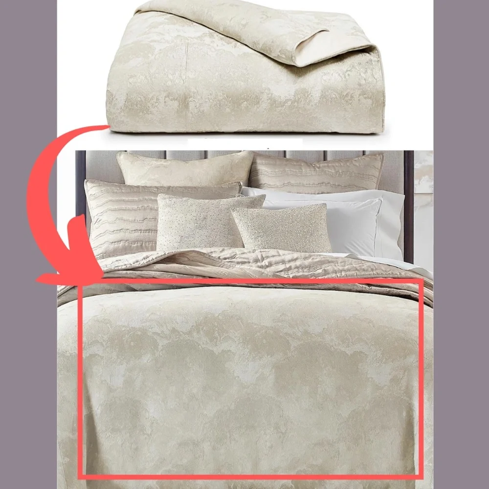 NEW $385 [ Full/ Queen ] Duvet‎ Cover Only for Hotel Collection Skyline
